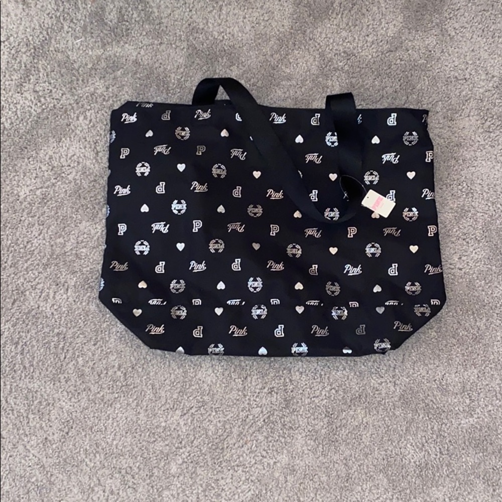 black victoria secret bag
